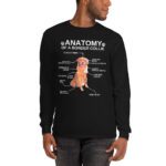 Funny Anatomy Retriever Dog Lover Long Sleeve Shirt