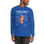 Funny Anatomy Retriever Dog Lover Long Sleeve Shirt