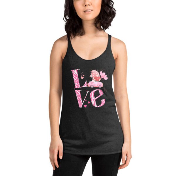 LoVe Women's Racerback Tank - Image 2