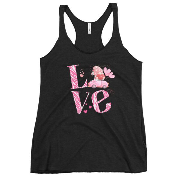 LoVe Women's Racerback Tank - Image 3