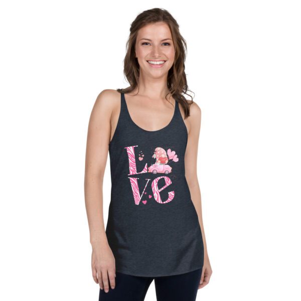 LoVe Women's Racerback Tank - Image 4
