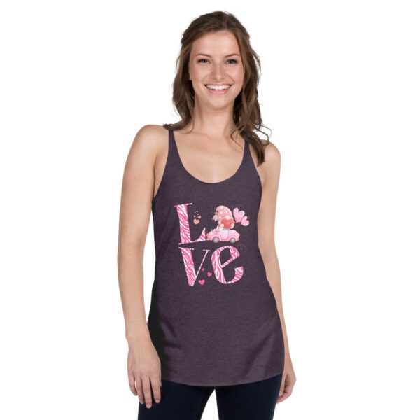 LoVe Women's Racerback Tank - Image 5