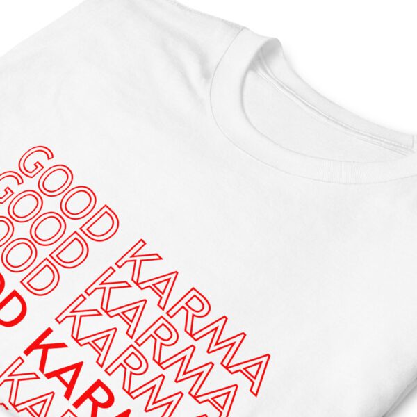 Good Karma T-Shirt | Wecrashed | Anne Hathaway | Rebekah Neumann | Good Karma Anne Hathaway ShirtT-Shirt - Image 16