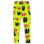 Halloween Witches Skull Pumpkin halloween spirit Leggings