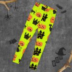 Halloween Witches Skull Pumpkin halloween spirit Leggings