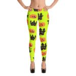 Halloween Witches Skull Pumpkin halloween spirit Leggings