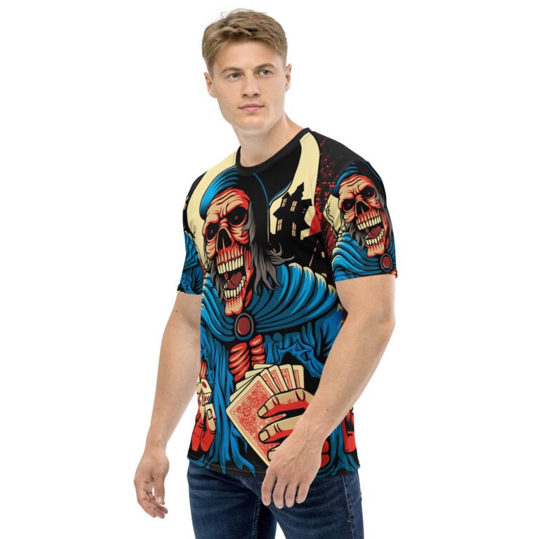 Tis the Season to be Creepy all over print shirt - Image 3