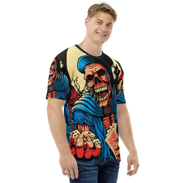 Tis the Season to be Creepy all over print shirt - Image 4