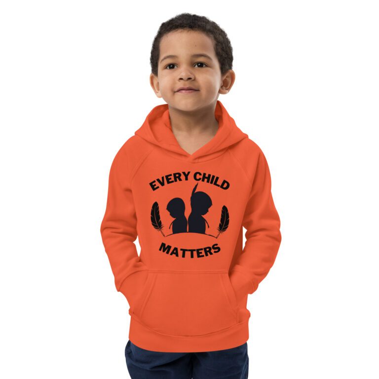 Orange shirt day 2022 – Every child matters Canada orange shirt day residential schools national day of truth and reconciliation canada Kids hoodie - Image 7