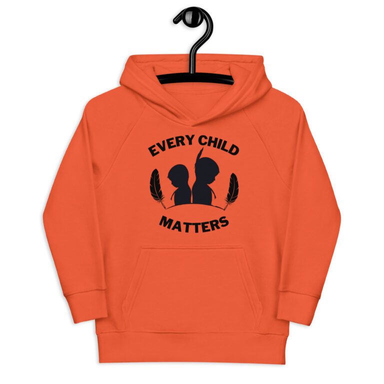 Orange shirt day 2022 – Every child matters Canada orange shirt day residential schools national day of truth and reconciliation canada Kids hoodie - Image 2