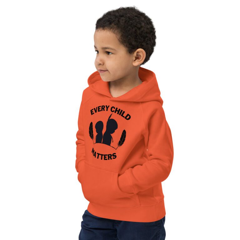 Orange shirt day 2022 – Every child matters Canada orange shirt day residential schools national day of truth and reconciliation canada Kids hoodie - Image 6