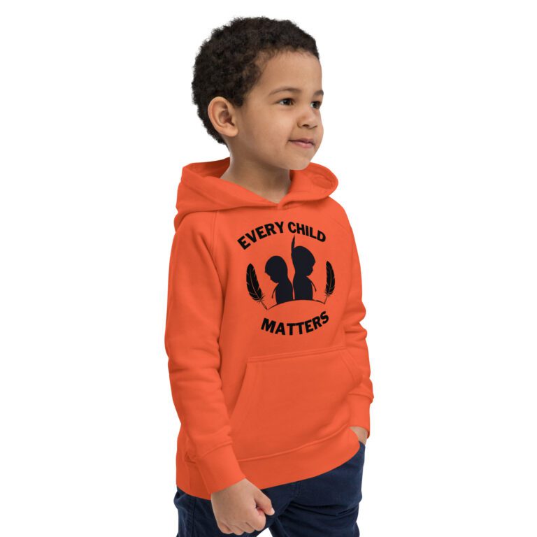 Orange shirt day 2022 – Every child matters Canada orange shirt day residential schools national day of truth and reconciliation canada Kids hoodie - Image 5