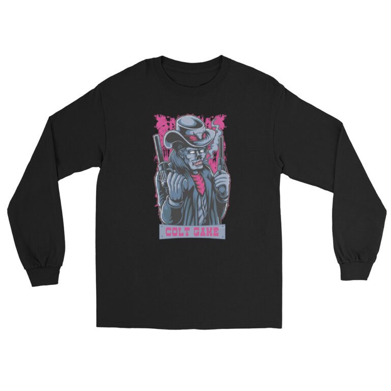 Retro Halloween Comfort Colors , Skeleton Halloween, Vintage Ghost Halloween Sleeve Shirt - Image 5