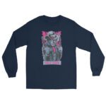 Retro Halloween Comfort Colors , Skeleton Halloween, Vintage Ghost Halloween Sleeve Shirt