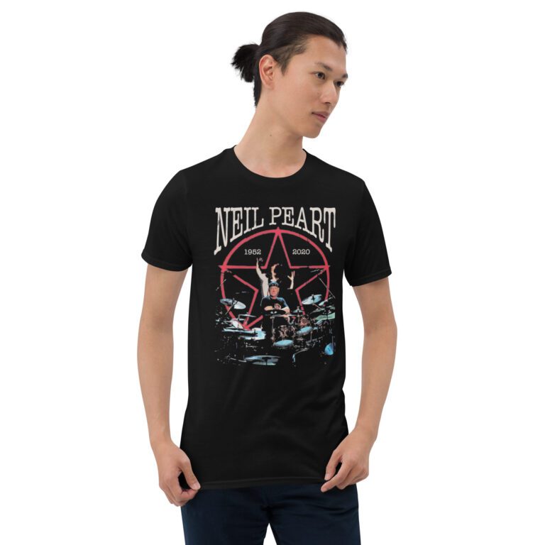 Rush Neil Peart Neil Peart drummer – Rip Neil Peart Rush Starman – Rush Neil Peart Neil Peart 1952 2020T-Shirt - Image 2