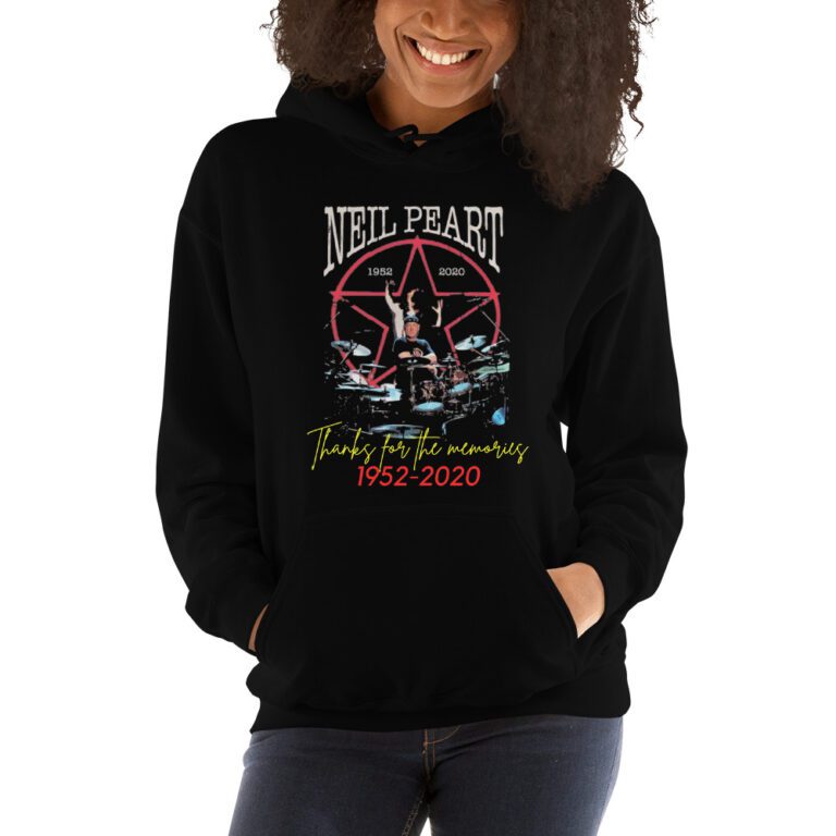 Rush Neil Peart drummer – Rip Neil Peart Rush Starman  – Rush Neil Peart  Neil Peart 1952 2020 Hoodie Hoodie - Image 2