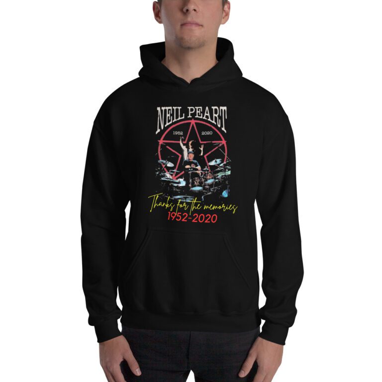 Rush Neil Peart drummer – Rip Neil Peart Rush Starman  – Rush Neil Peart  Neil Peart 1952 2020 Hoodie Hoodie - Image 3