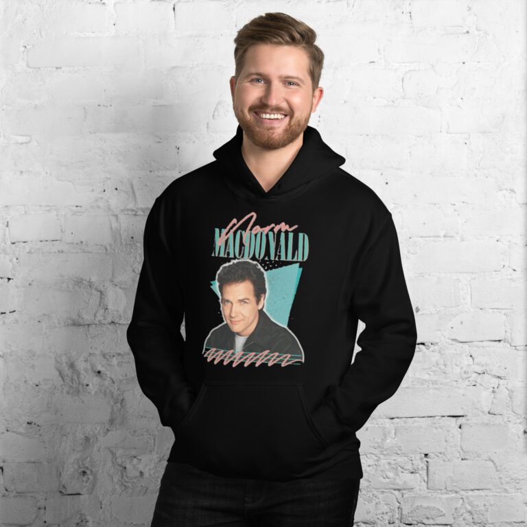 Norm Macdonald Saturday Night -RIP Norm Macdonald 1959-2021 – turd ferguson Hoodie - Image 3