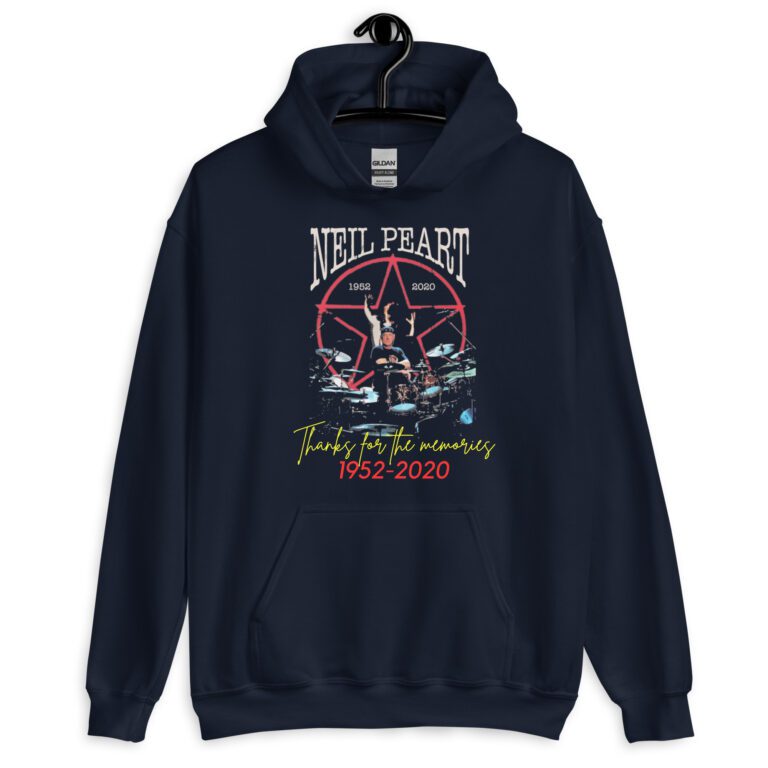 Rush Neil Peart drummer – Rip Neil Peart Rush Starman  – Rush Neil Peart  Neil Peart 1952 2020 Hoodie Hoodie - Image 4