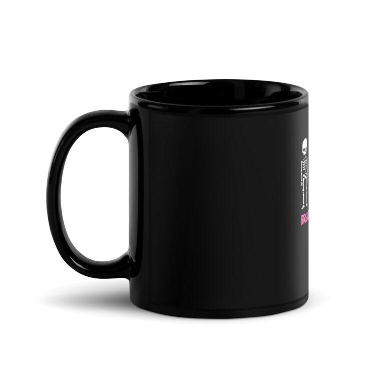In October We Wear Pink Leopard Breast Cancer Awareness  Mug - Image 2