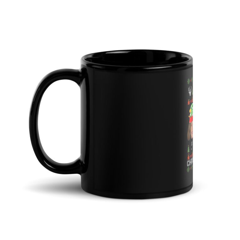 In October We Wear Pink Leopard Breast Cancer Awareness  Mug - Image 3