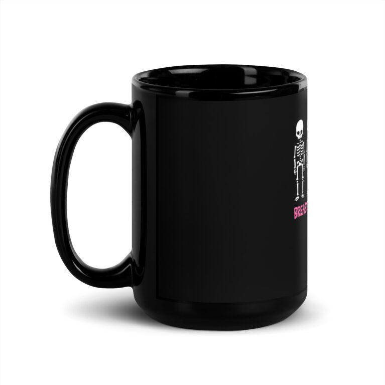 In October We Wear Pink Leopard Breast Cancer Awareness  Mug - Image 4