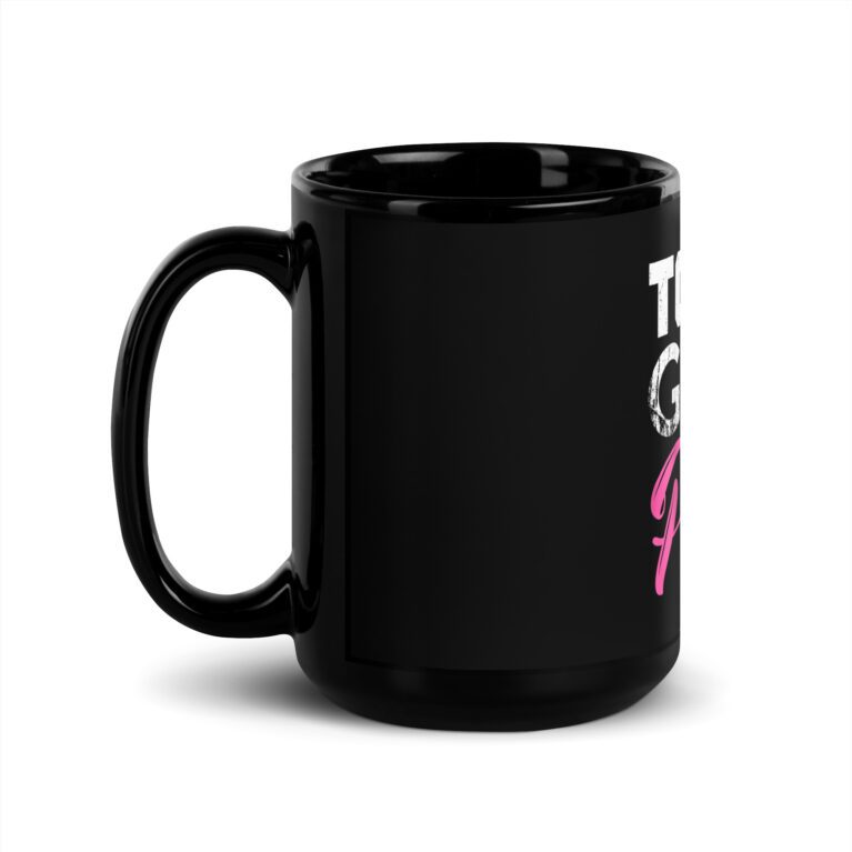 In October We Wear Pink Leopard Breast Cancer Awareness  Mug - Image 4