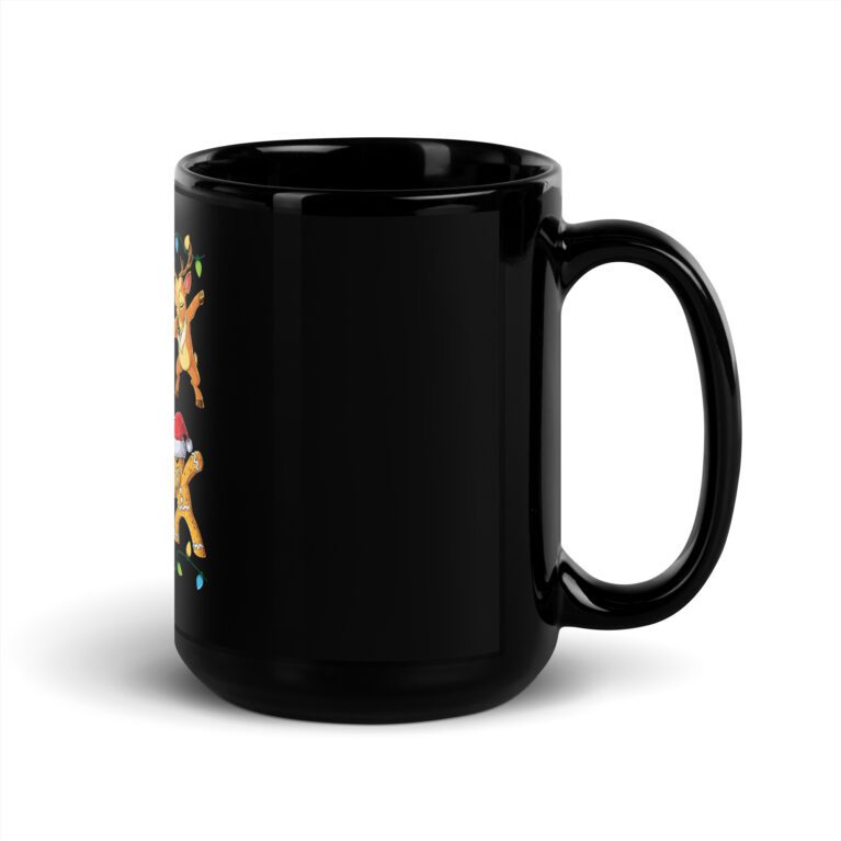 In October We Wear Pink Leopard Breast Cancer Awareness  Mug - Image 5
