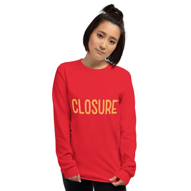 Closure Hoodie | Entergalactic | Red Closure Hoody | Jabari Long Sleeve Shirt - Image 3