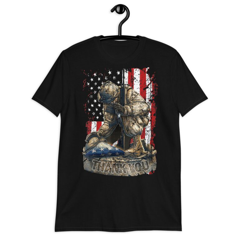 Funny Womens Thank you for your services Patriotic - veterans day for Men V-Neck T-Shirt!