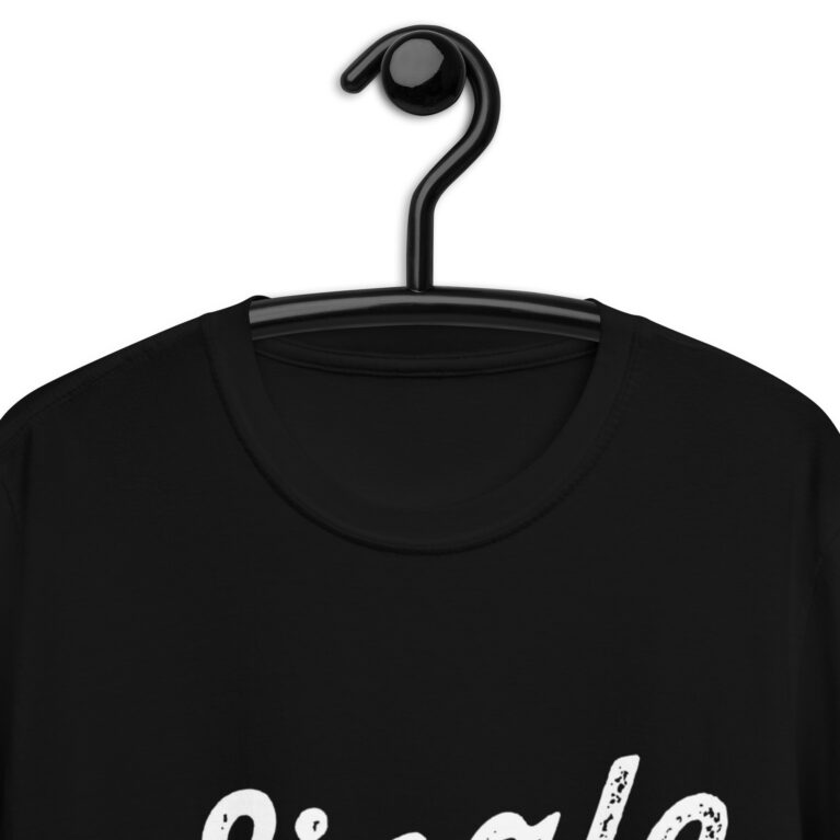 Funny Single AF Funny  Singles Awareness Day Anti-Valentine T-Shirt! - Image 2