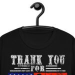 Funny Thank you for your services Patriotic - veterans day for Men T-Shirt!