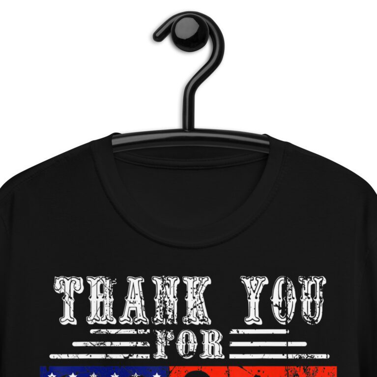 Funny Thank you for your services Patriotic - veterans day for Men T-Shirt! - Image 2