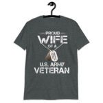 Funny Proud Wife Of A U.S. Army Veteran, Veterans Day Gift!