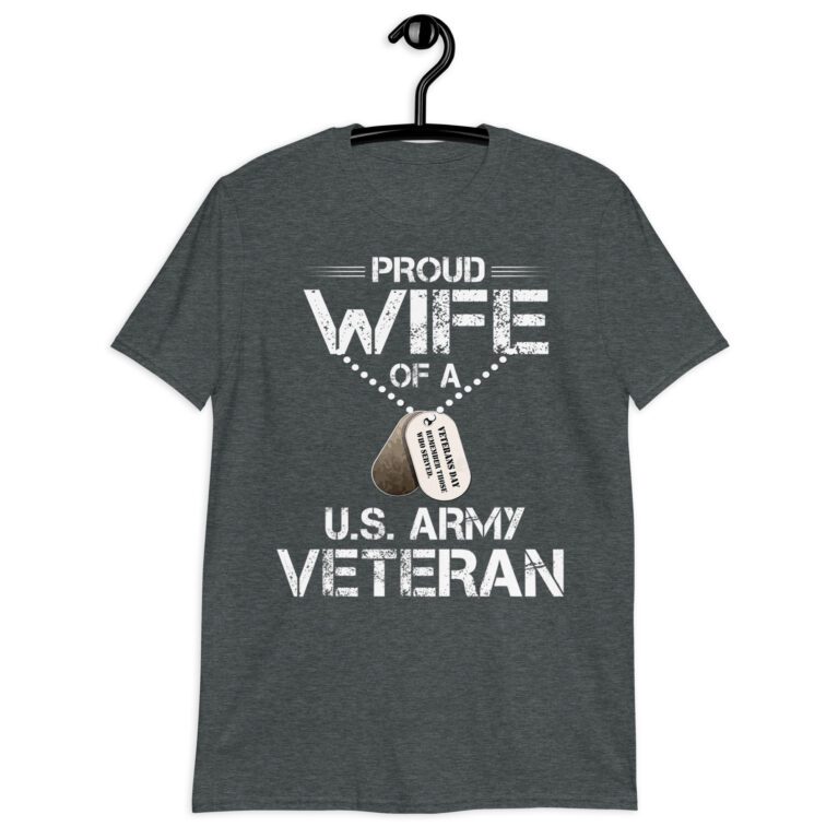 Funny Proud Wife Of A U.S. Army Veteran, Veterans Day Gift! - Image 5