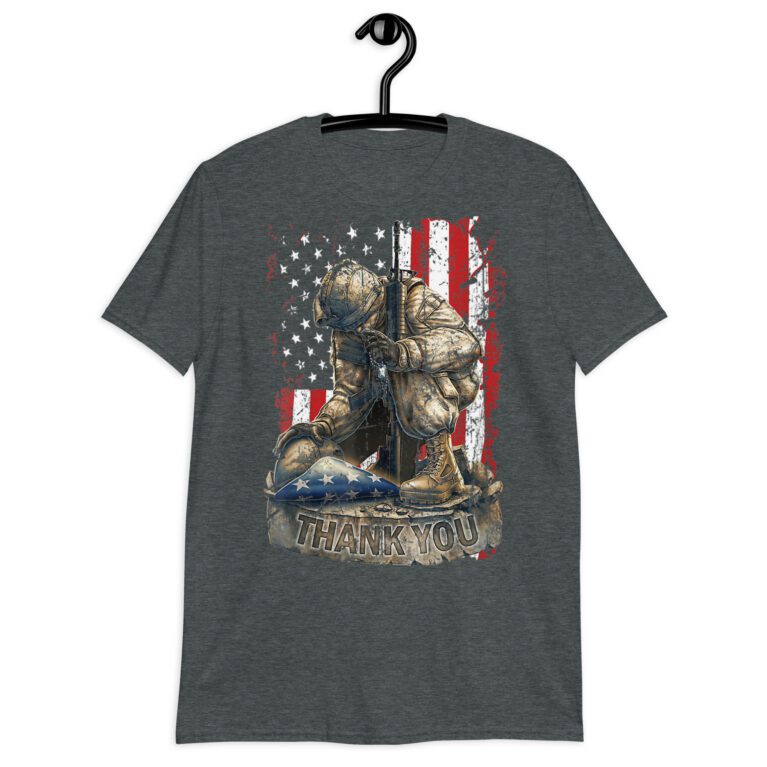Funny Womens Thank you for your services Patriotic - veterans day for Men V-Neck T-Shirt! - Image 5