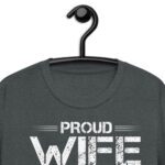 Funny Proud Wife Of A U.S. Army Veteran, Veterans Day Gift!