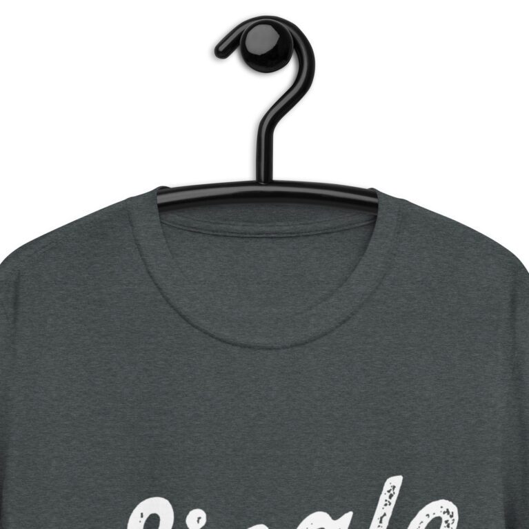Funny Single AF Funny  Singles Awareness Day Anti-Valentine T-Shirt! - Image 6