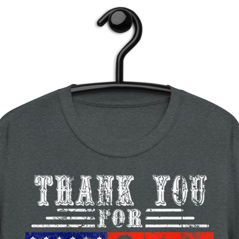 Funny Thank you for your services Patriotic - veterans day for Men T-Shirt! - Image 6