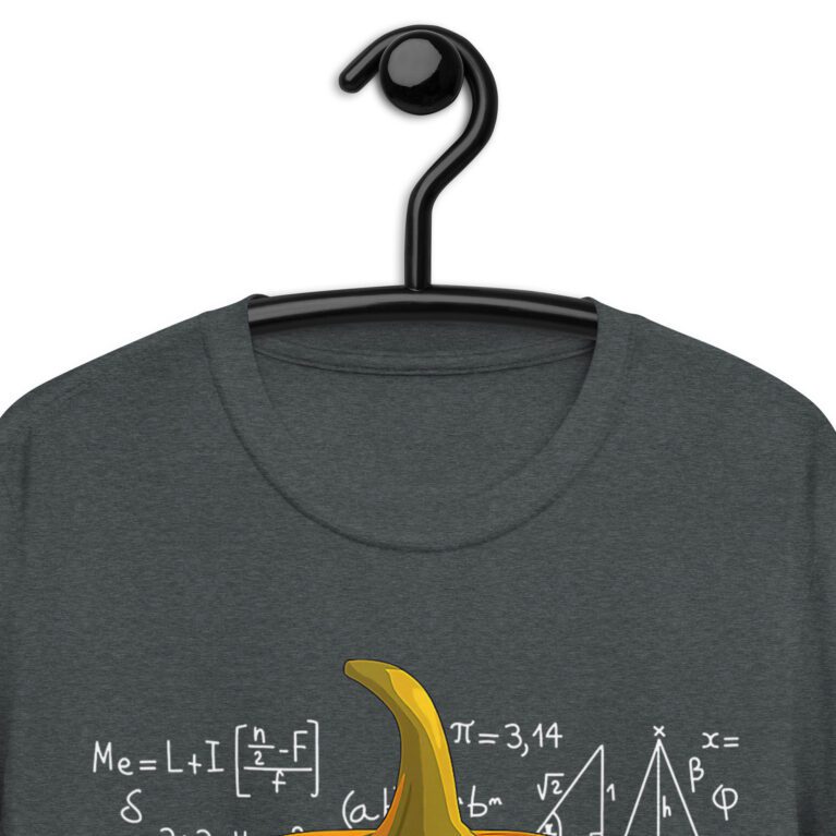 Funny Pumpkin Pie Math Nerd Turkey Halloween Design Thanksgiving T-Shirt. - Image 6