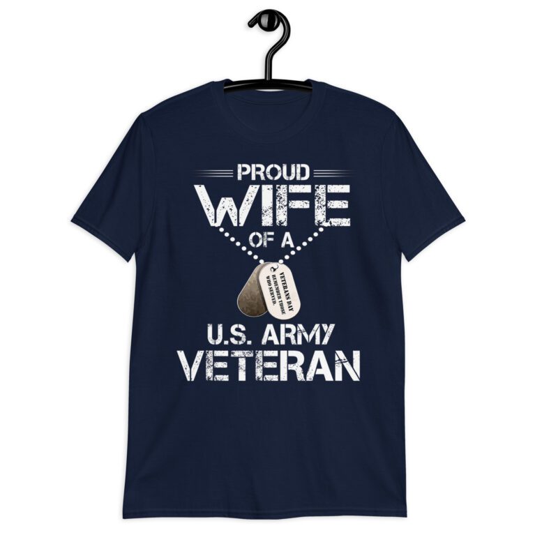 Funny Proud Wife Of A U.S. Army Veteran, Veterans Day Gift! - Image 3