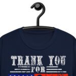 Funny Thank you for your services Patriotic - veterans day for Men T-Shirt!
