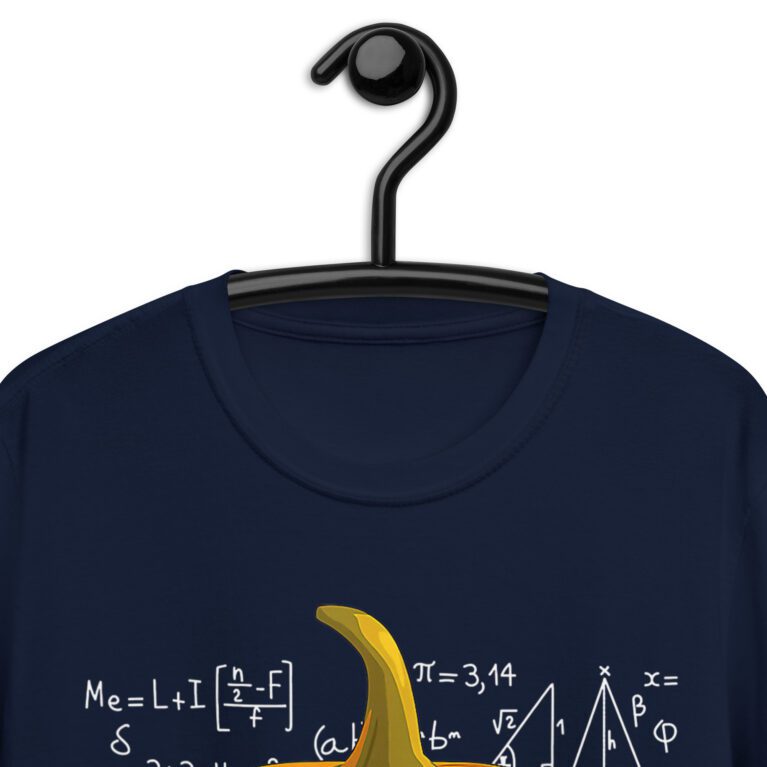 Funny Pumpkin Pie Math Nerd Turkey Halloween Design Thanksgiving T-Shirt. - Image 4