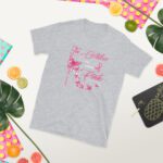 In October We Wear Pink Butterflies Breast Cancer Awareness T-Shirt