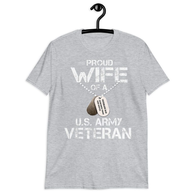 Funny Proud Wife Of A U.S. Army Veteran, Veterans Day Gift! - Image 7