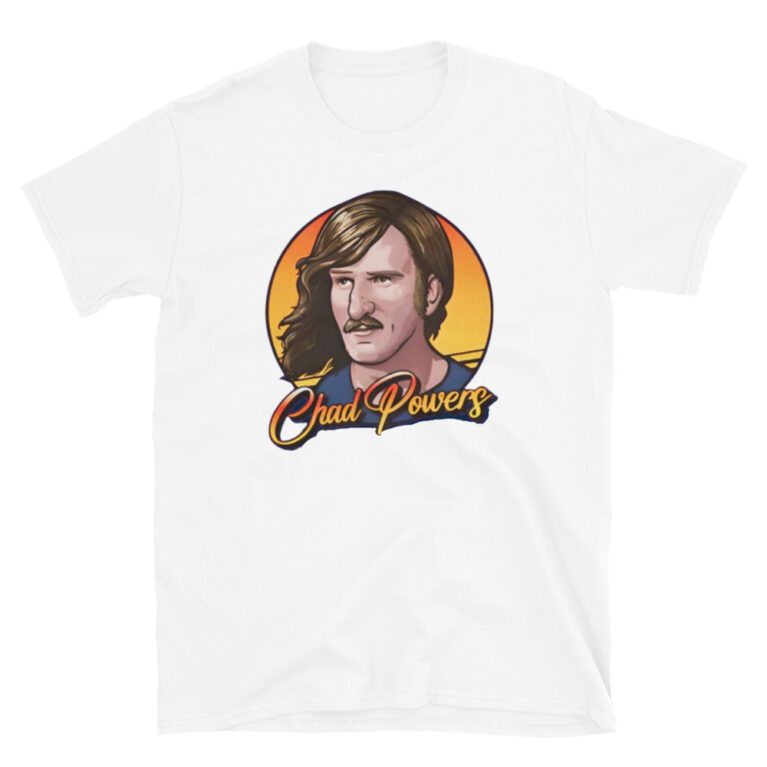 Chad Powers Think Fast Run Fast T-Shirt Chad Powers football chad powers chad powers shirt - Image 2