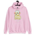 Clairo dog hoodie - Clairo dog with headphones puppy Unisex Hoodie