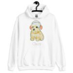 Clairo dog hoodie - Clairo dog with headphones puppy Unisex Hoodie
