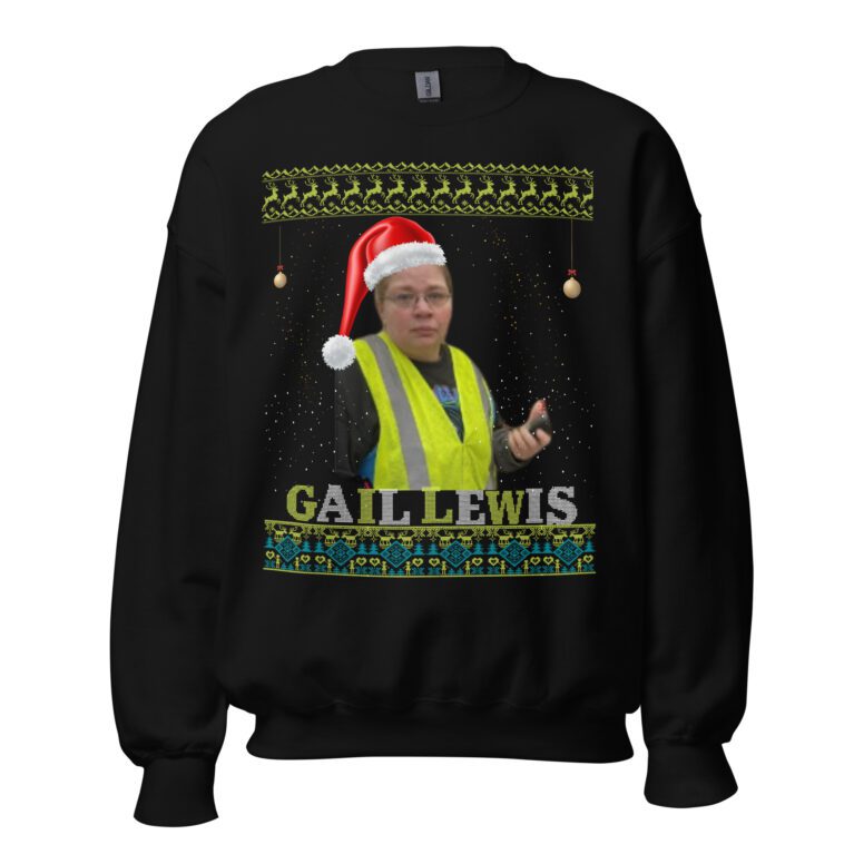 Gail lewis christmas jumper Unisex Sweatshirt