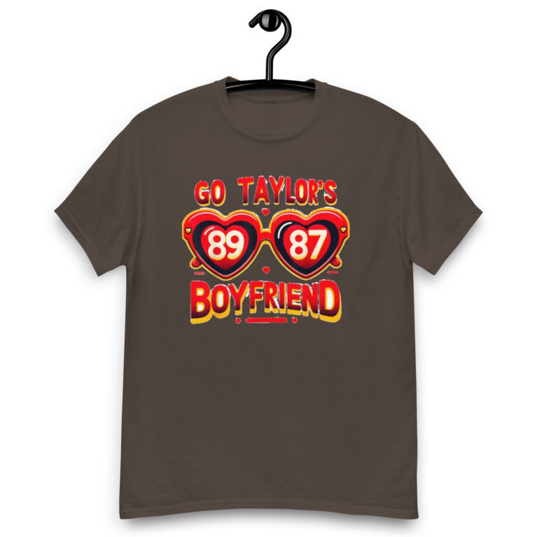 Go Taylor's Boyfriend Shirt, Chiefs Shirt for Women, Chiefs Fan Shirt, Swift Shirt, Taylor Shirt - Image 4